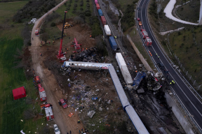 Трагедия в Греции: столкнулись пассажирский и грузовой поезда